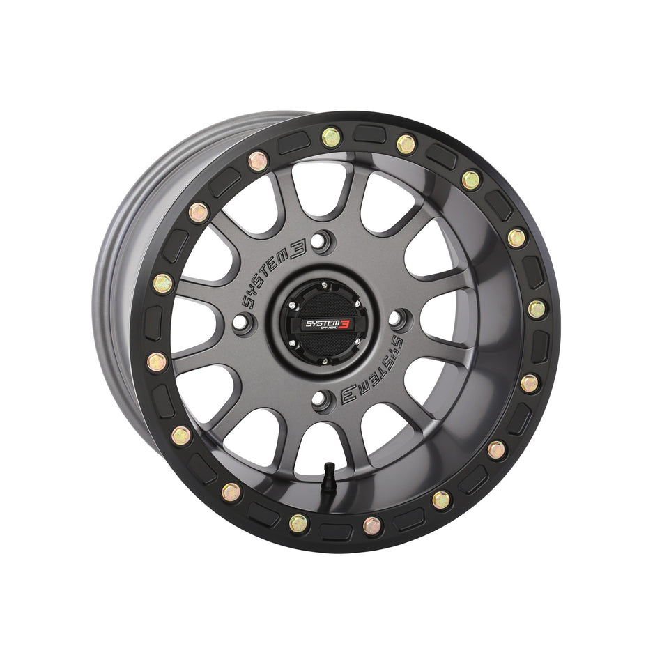 SB5 BL WHEEL 15X10 5+5 (-5MM) 4/156 MATTE GUNMETAL GREY - 3-156561