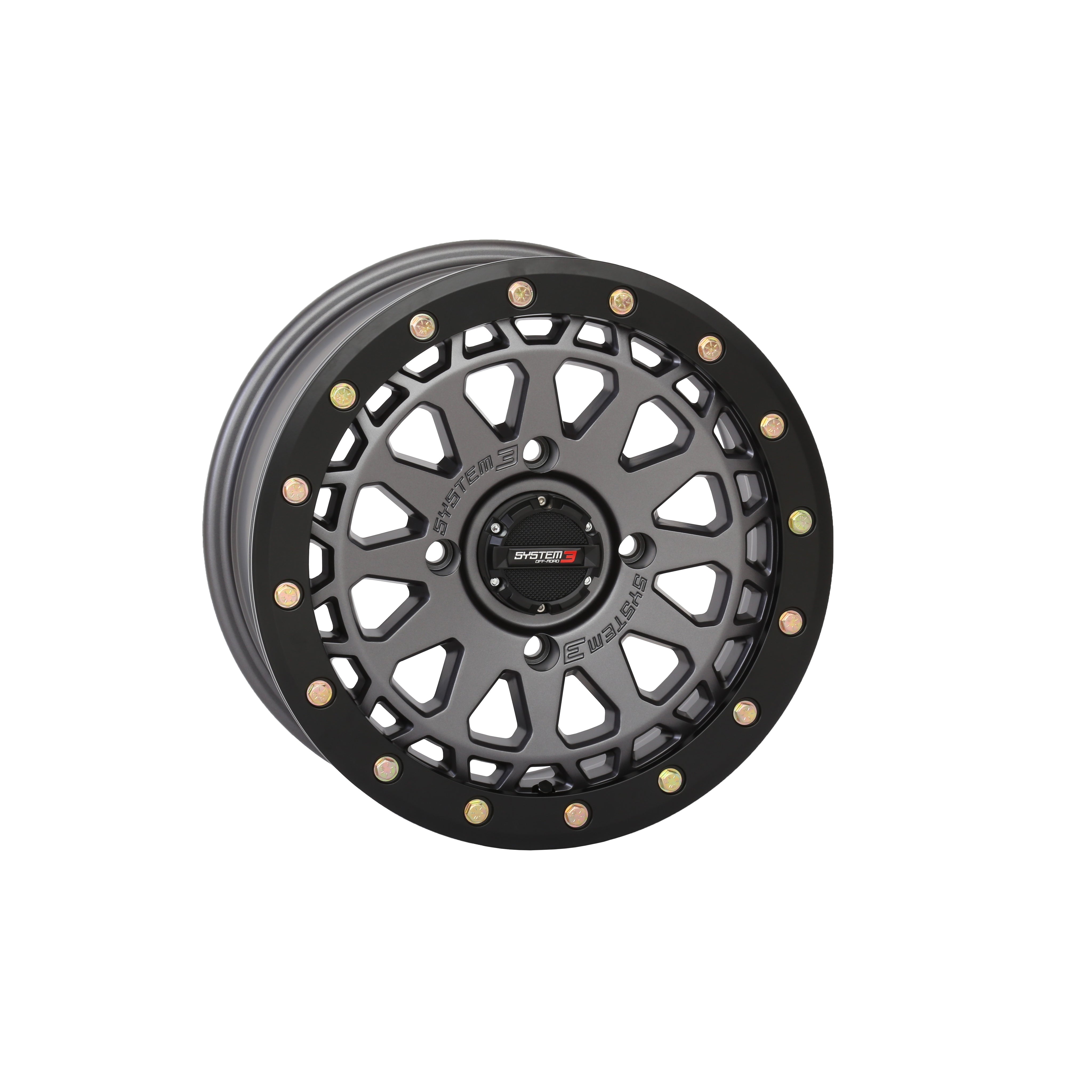 SB6 BL WHEEL 15X7 5+2 (+38MM) 4/156 MATTE GUNMETAL GREY - 3-156656