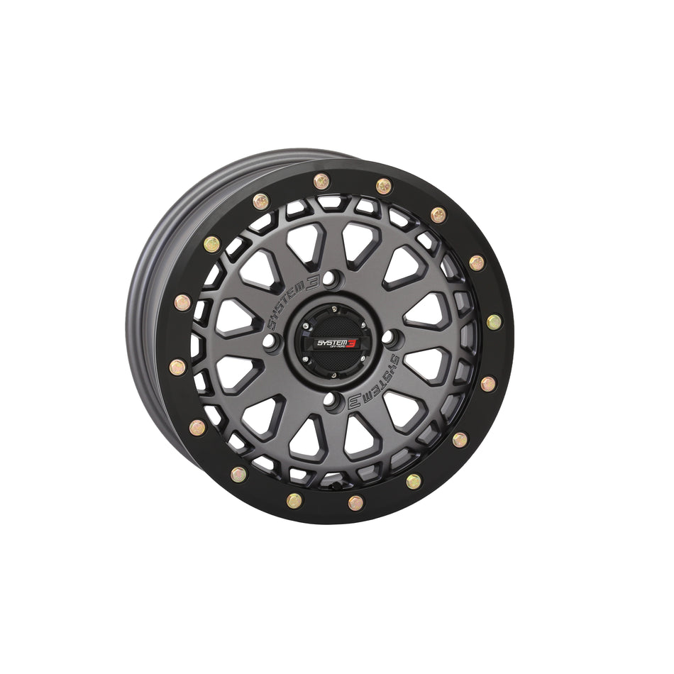 SB6 BL WHEEL 15X7 5+2 (+38MM) 4/156 MATTE GUNMETAL GREY - 3-156656