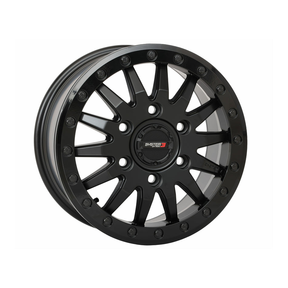 SB8 WHEEL 15X7 6+1 (+68MM) 6/5.5 MATTE BLACK - 3-158566