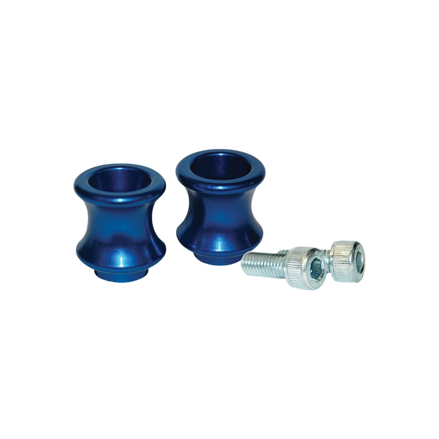 SWINGARM SPOOLS 8MM BLU APR/DUC/HON/SUZ - 3-SP526B
