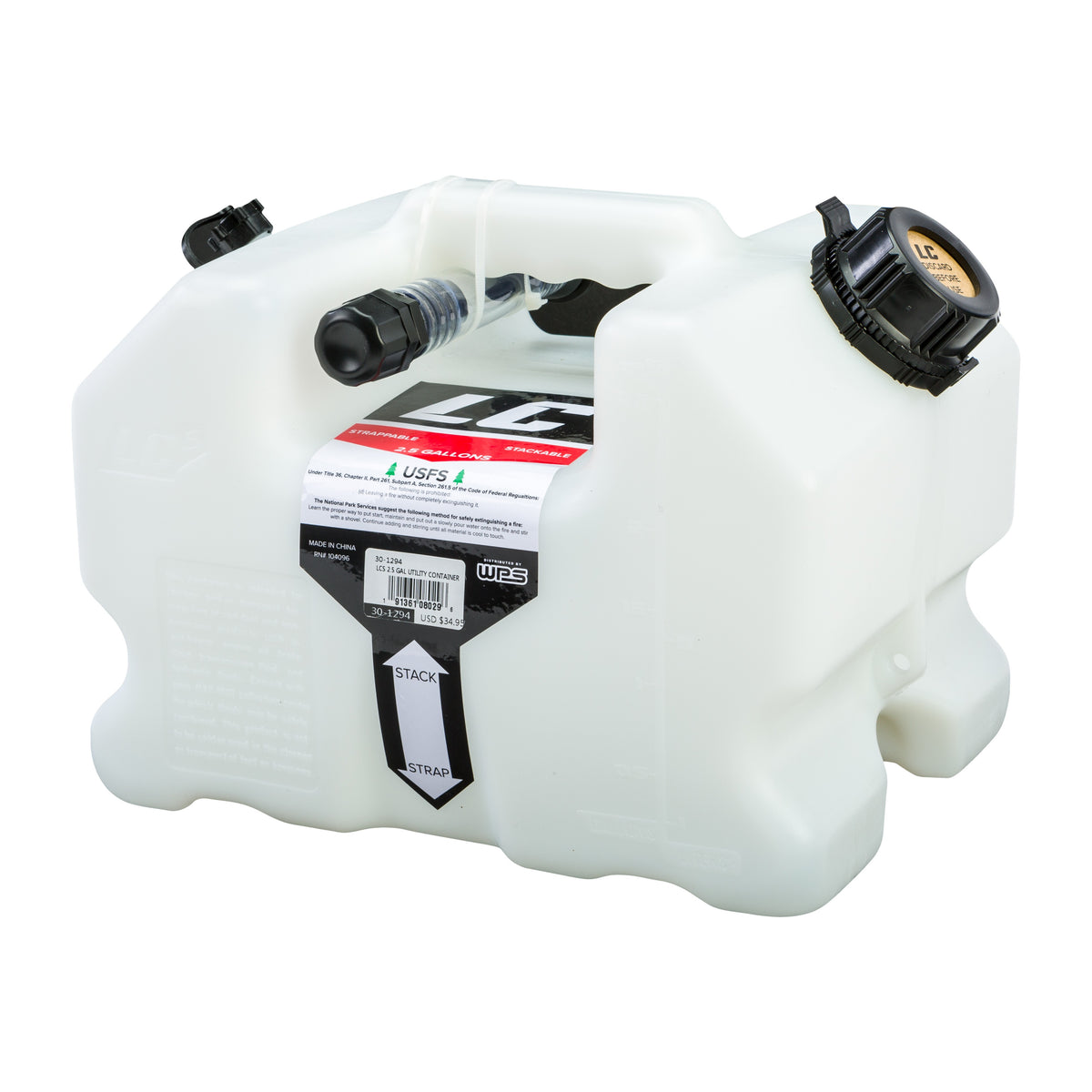LCS UTILITY CONTAINER 2.5 GAL - 30-1294