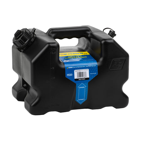 LCS STACKABLE CONTAINER 2.5 GAL - BLACK - 300-01901