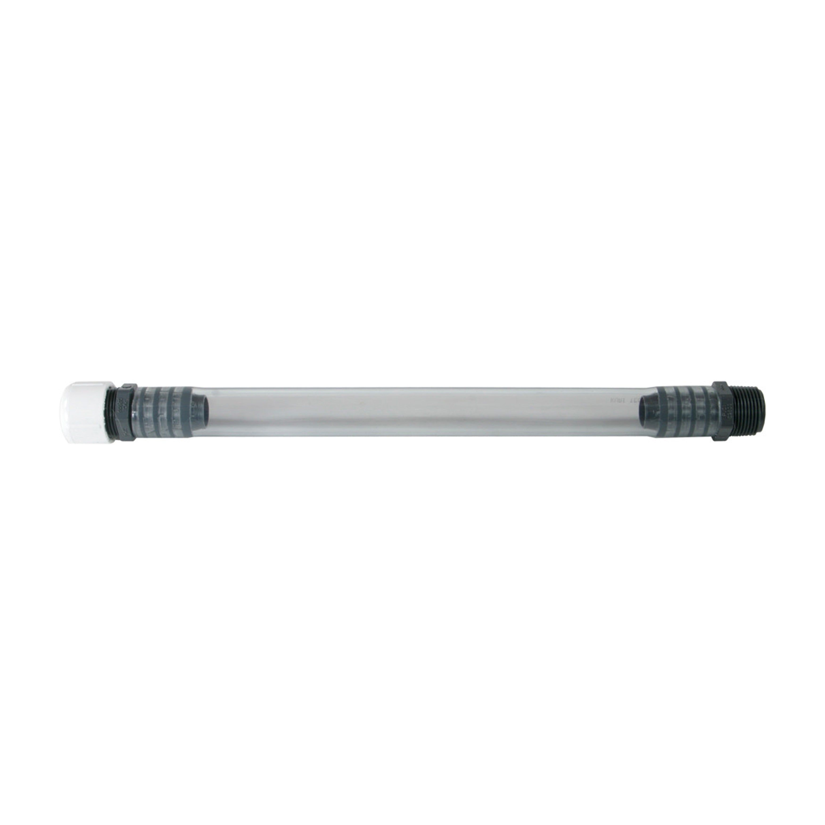 FILLER HOSE W/SCREW CAP CLEAR 12" - 300-10000