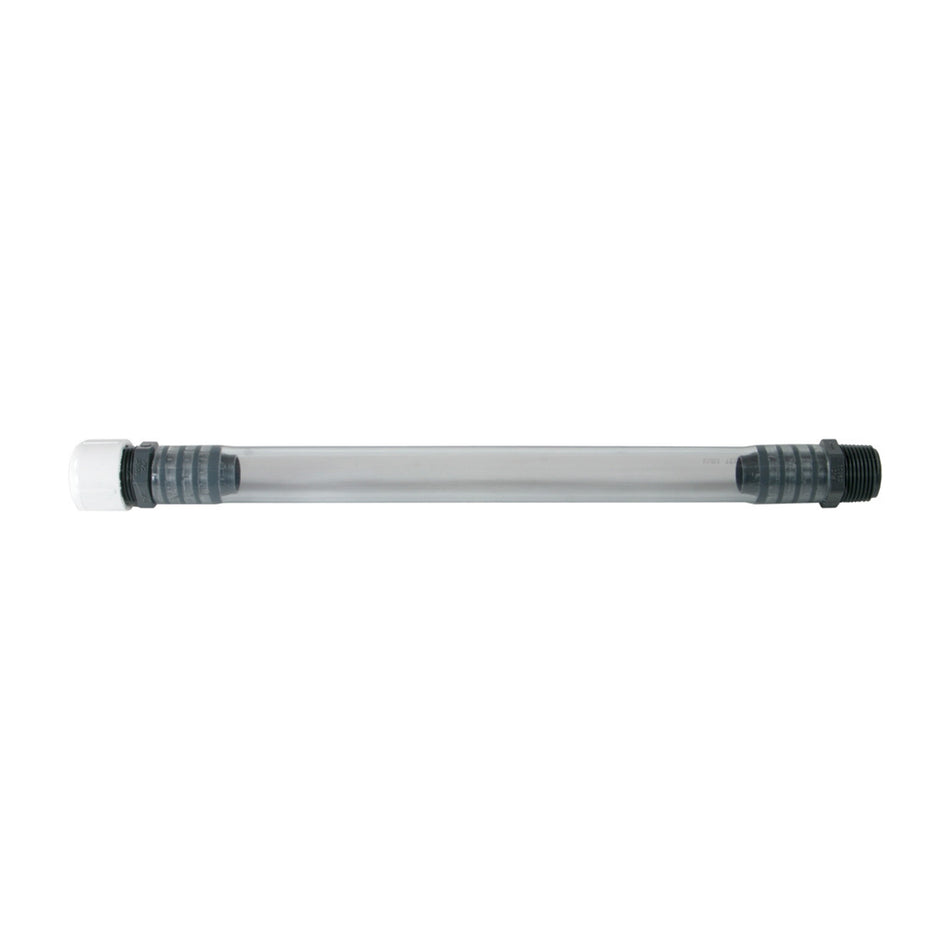 FILLER HOSE W/SCREW CAP CLEAR 12" - 300-10000