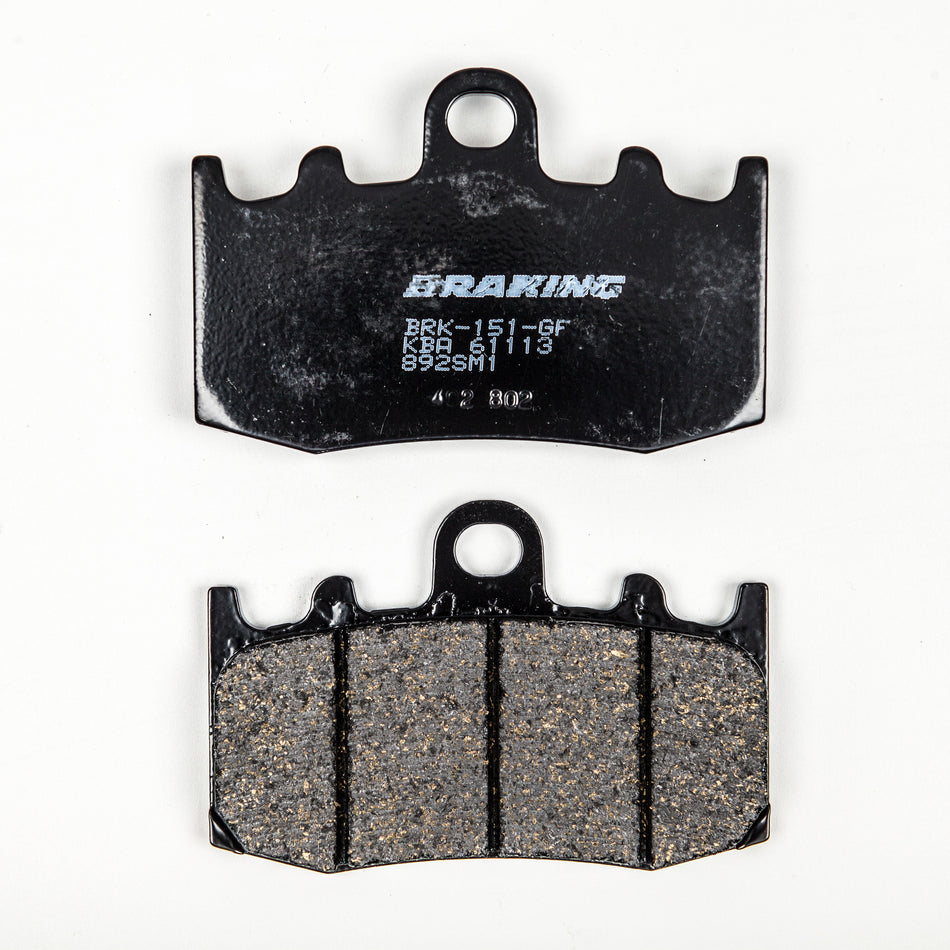 BRAKE PAD SET SEMI-METALLIC - 31-892S
