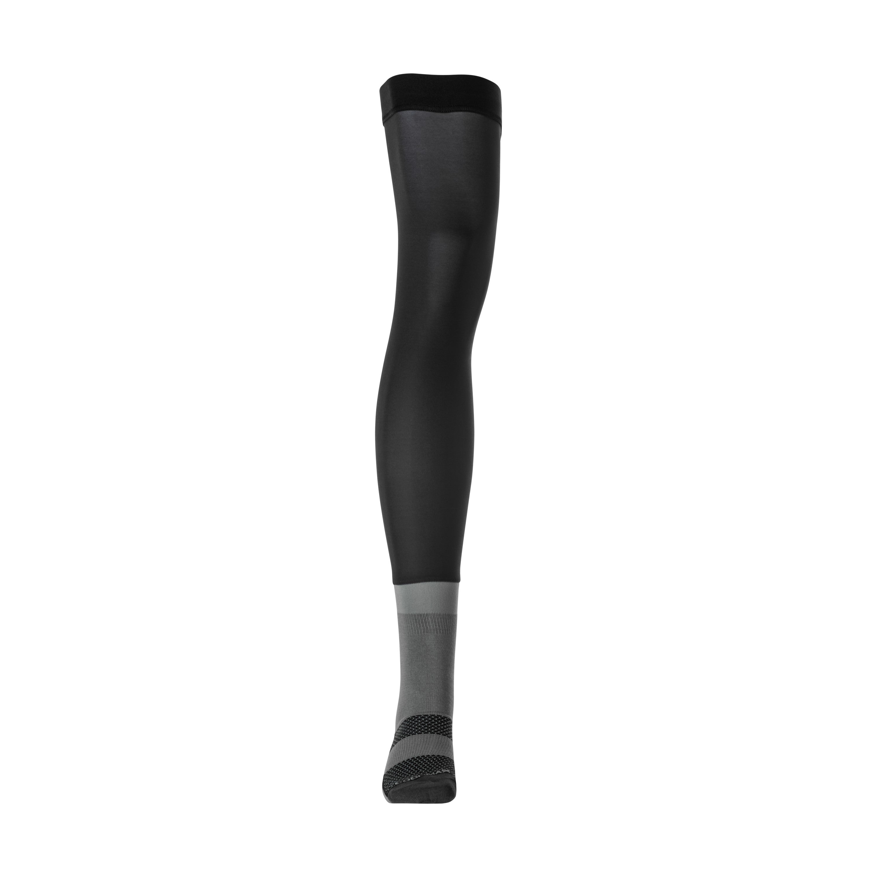 KNEE BRACE SOCKS BLACK/GREY/WHITE SM/MD - 350-0447S-1