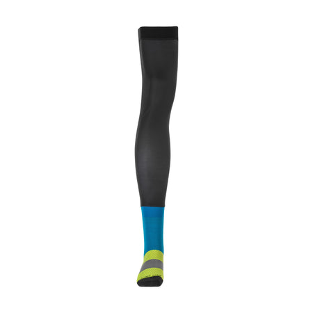 KNEE BRACE SOCKS HI-VIS/BLACK/BLUE LG/XL - 350-0448L-1