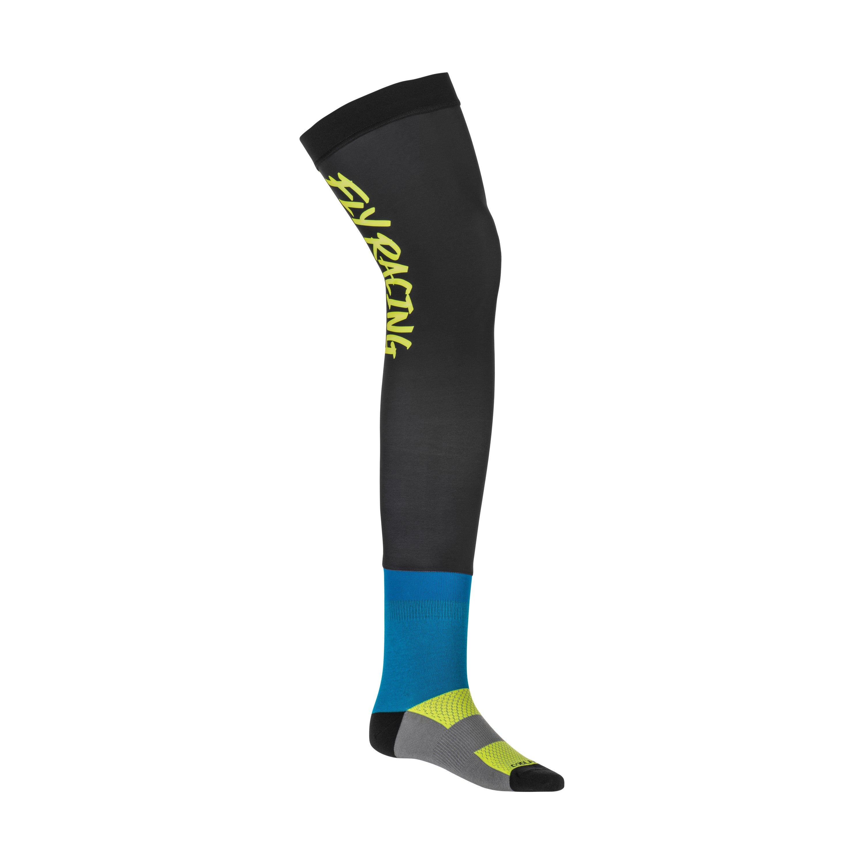 KNEE BRACE SOCKS HI-VIS/BLACK/BLUE SM/MD - 350-0448S