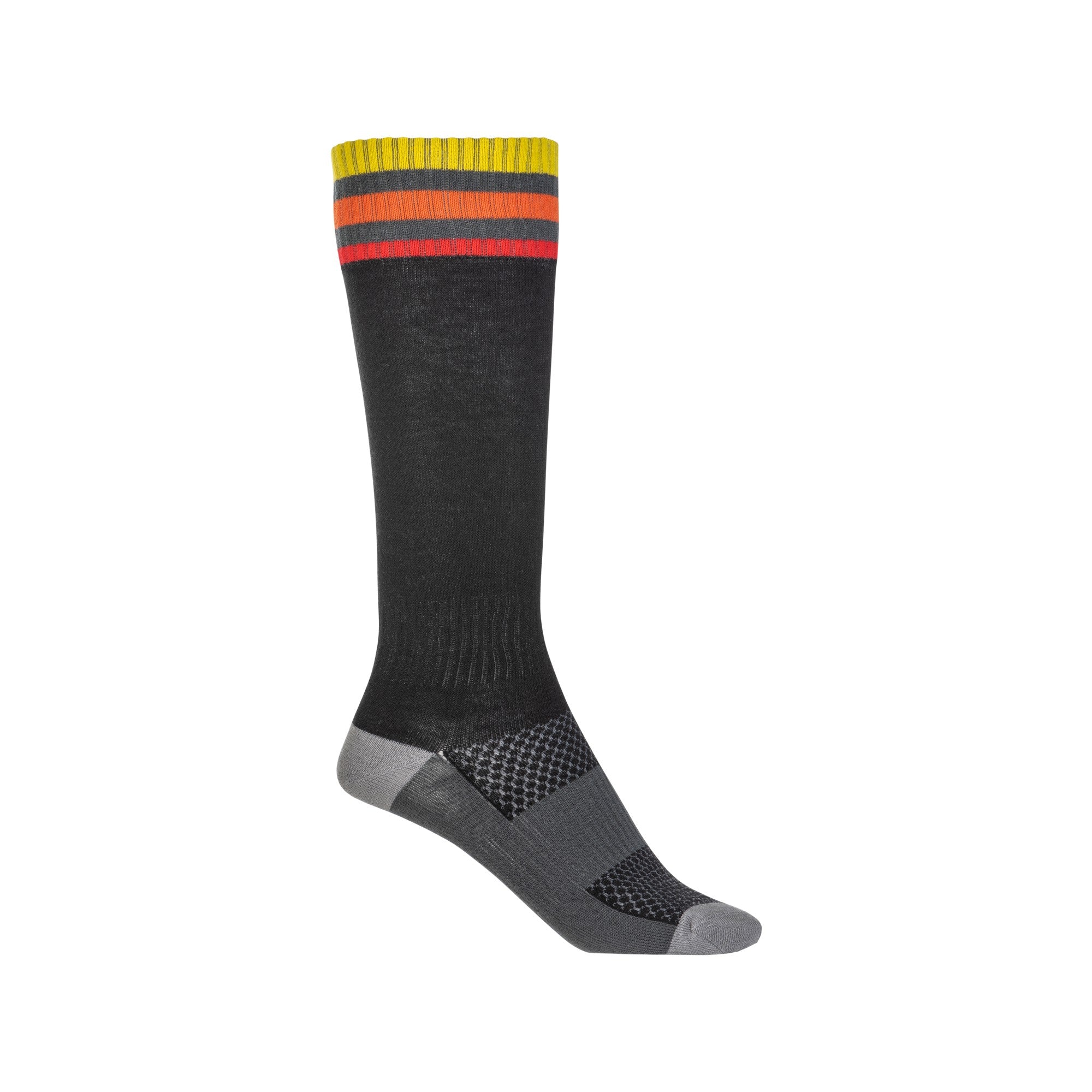 MX SOCKS THIN BLACK SM/MD - 350-0540S