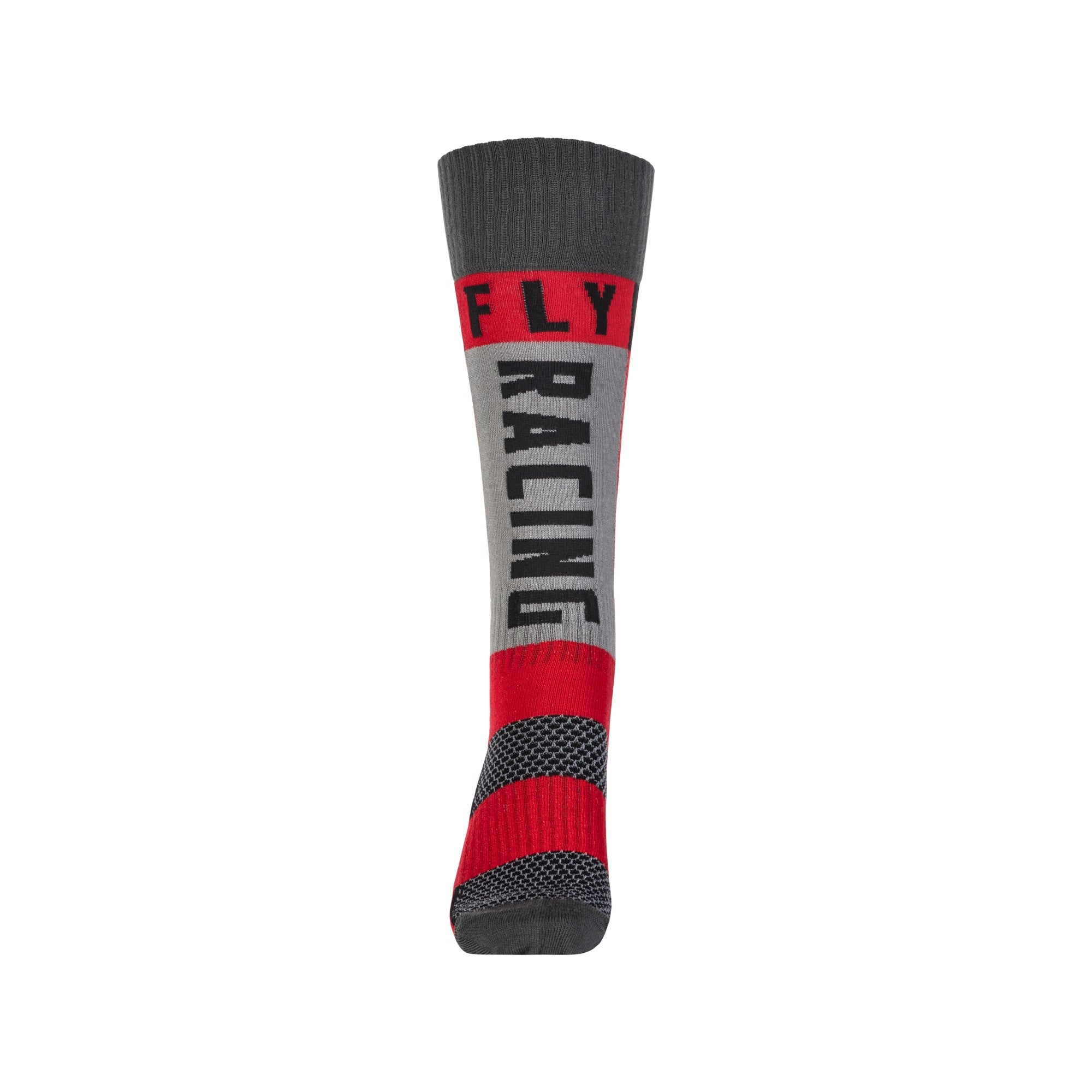 MX SOCKS THICK RED/GREY SM/MD - 350-0550S-1