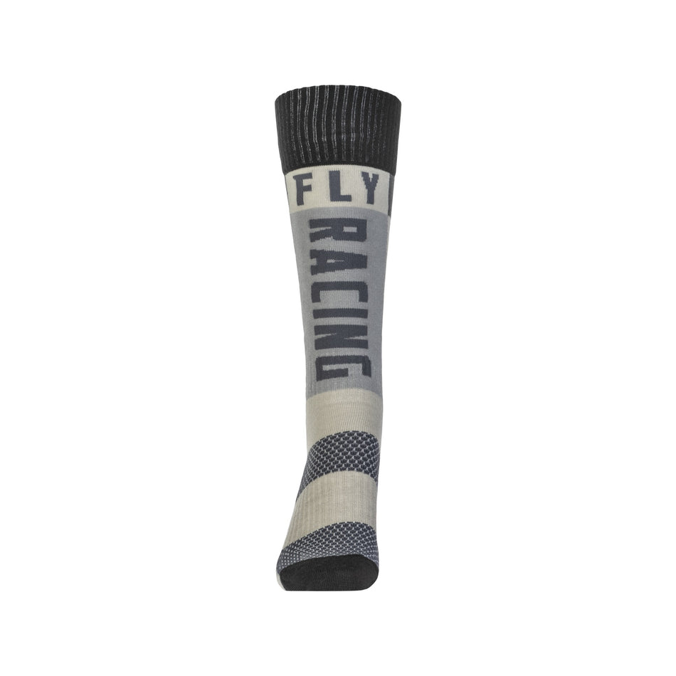 MX SOCKS THICK GREY/BLACK LG/XL - 350-0552L-1