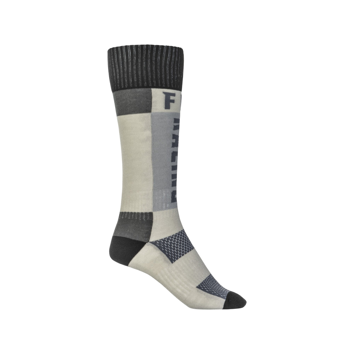MX SOCKS THICK GREY/BLACK LG/XL - 350-0552L