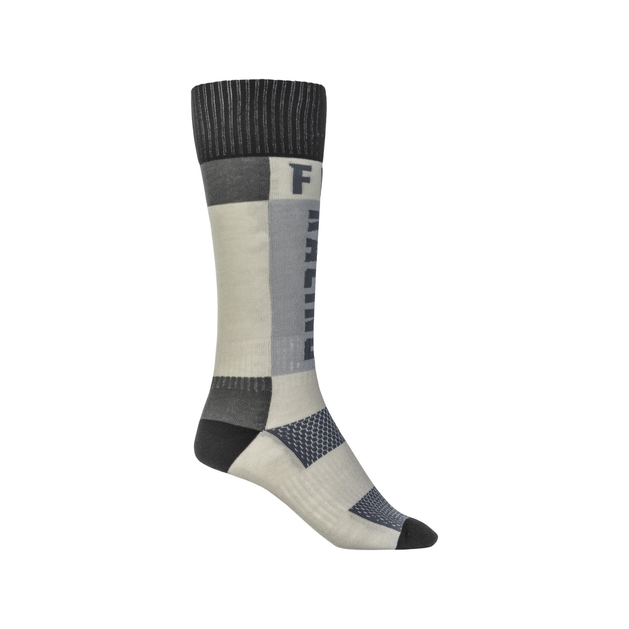 YOUTH MX SOCKS THICK GREY/BLACK - 350-0552Y