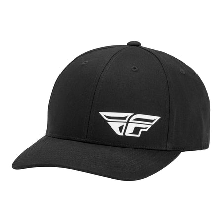 FLY F-WING HAT BLACK - 351-0135