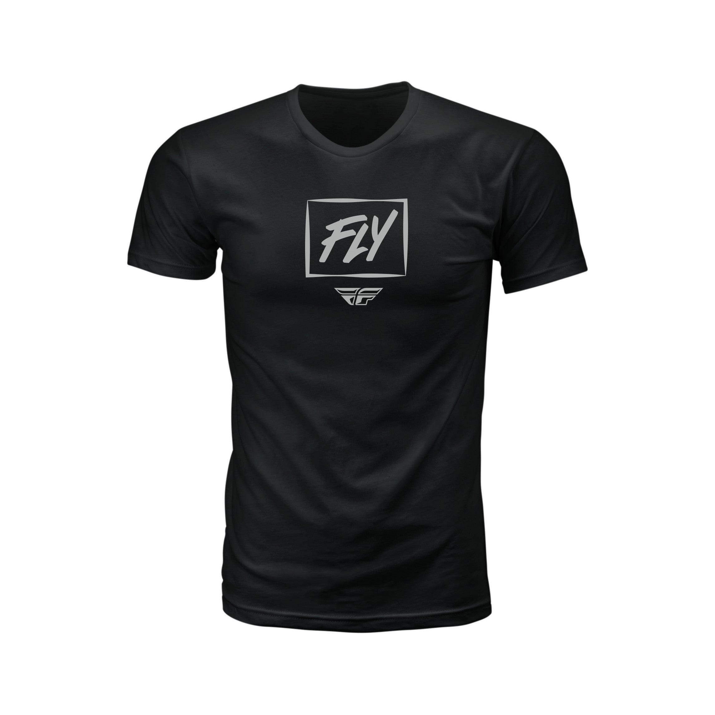 FLY ZOOM TEE BLACK XL - 352-0140X