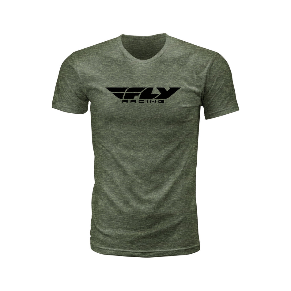 FLY CORPORATE TEE MOSS HEATHER MD - 352-1940M