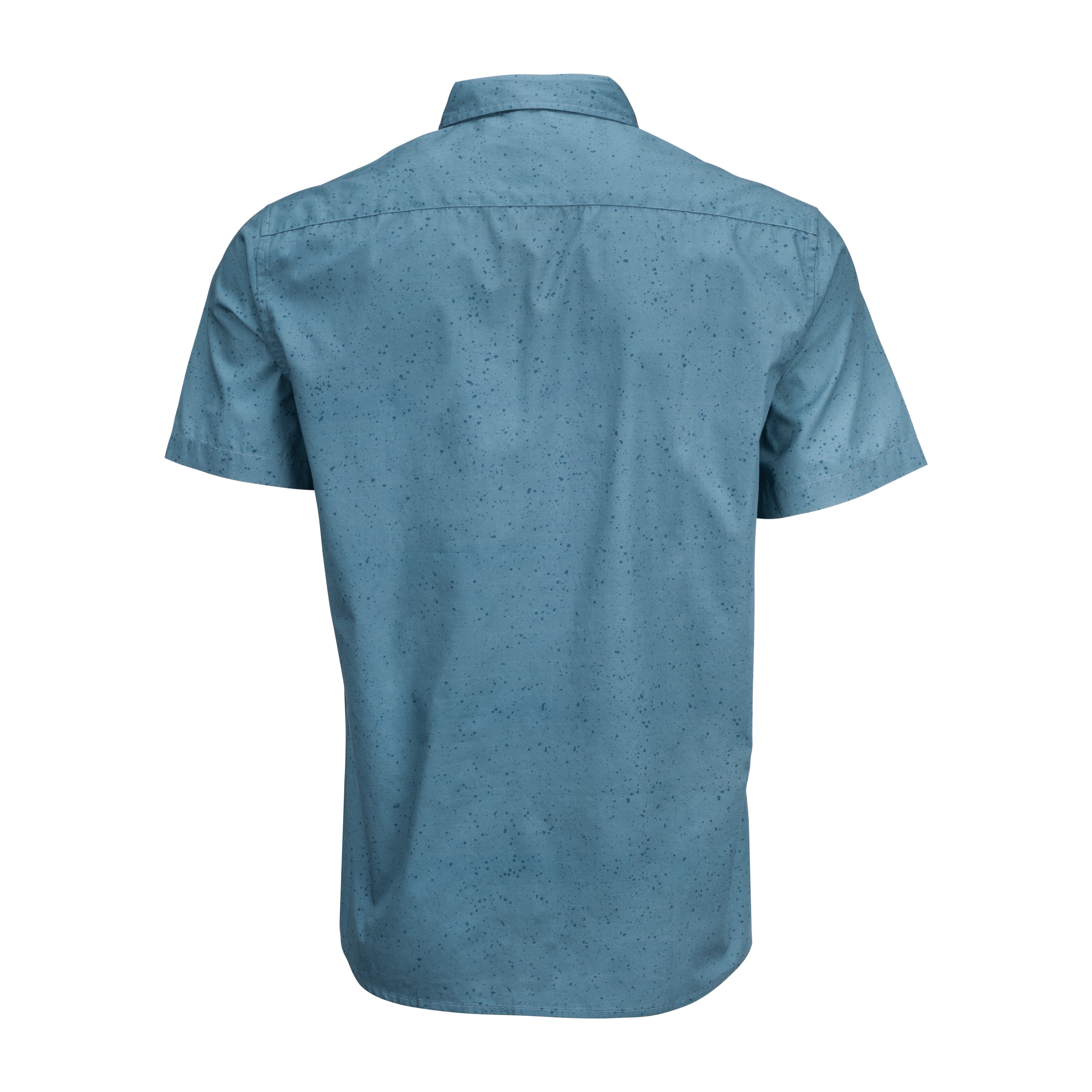 FLY BUTTON UP SHIRT INDIGO BLUE 3X - 352-62043X-1