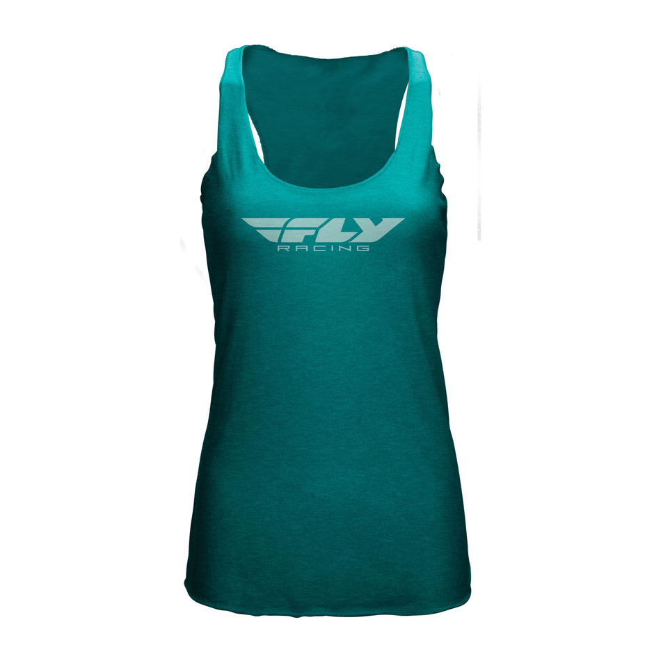 WOMEN'S FLY CORPORATE TANK TEAL XL - 356-6152X