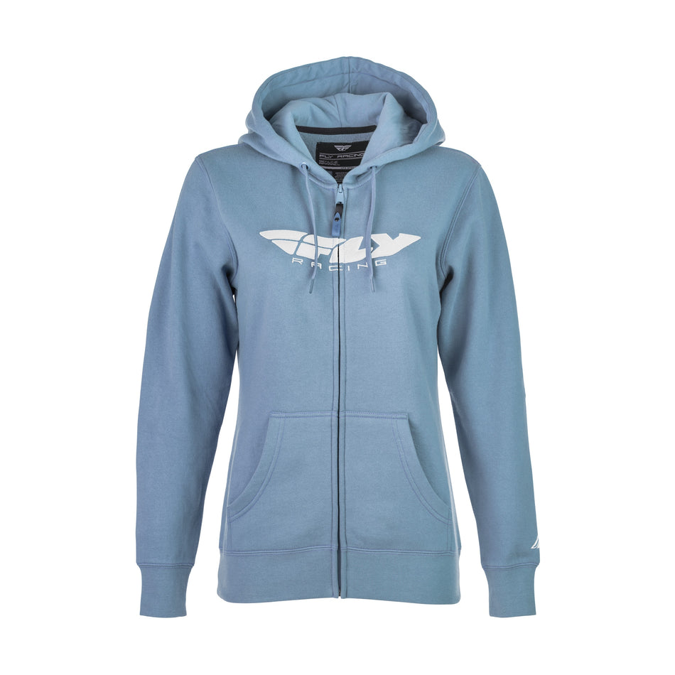 WOMEN'S FLY CORPORATE ZIP UP LIGHT BLUE 2X - 358-00632X