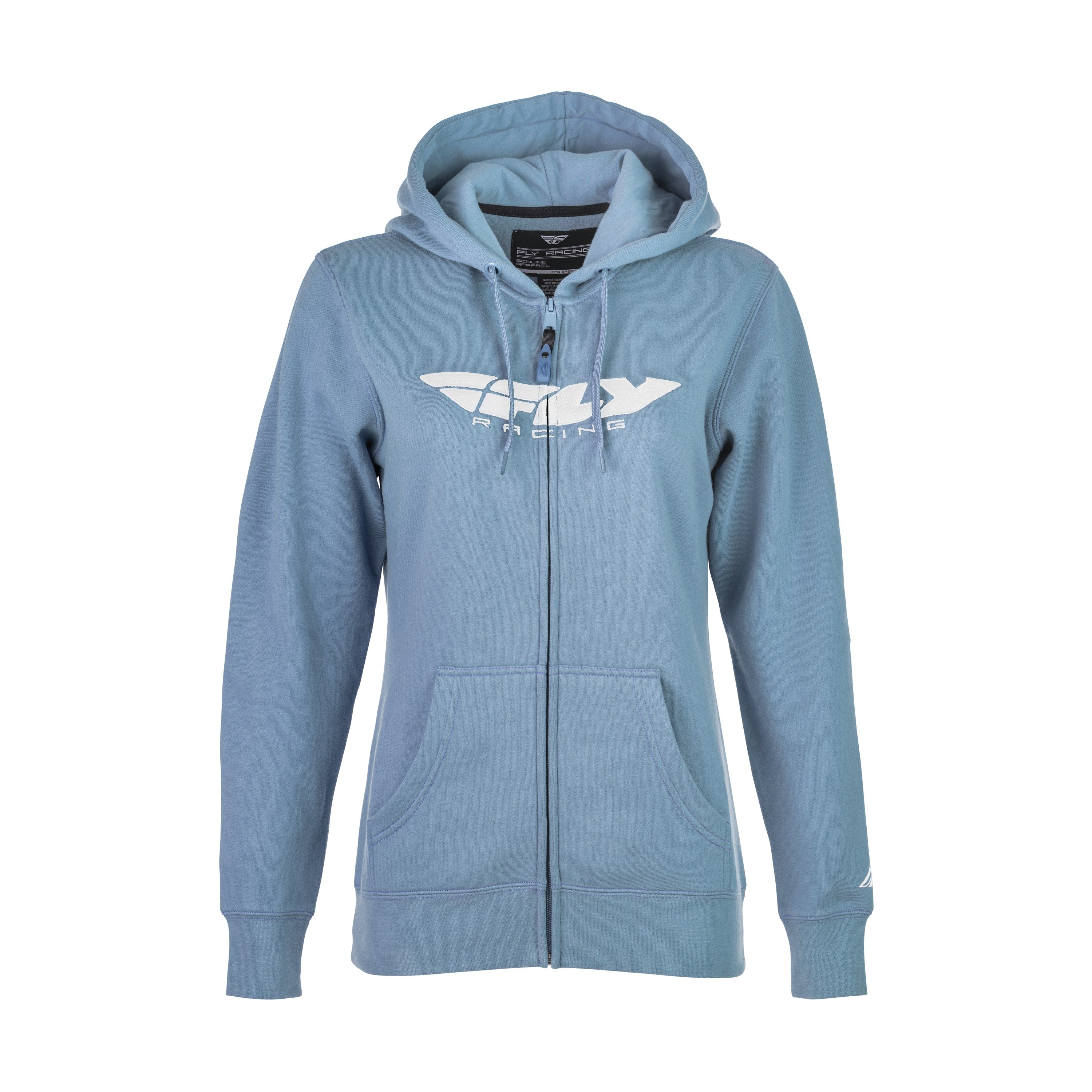 WOMEN'S FLY CORPORATE ZIP UP LIGHT BLUE SM - 358-0063S