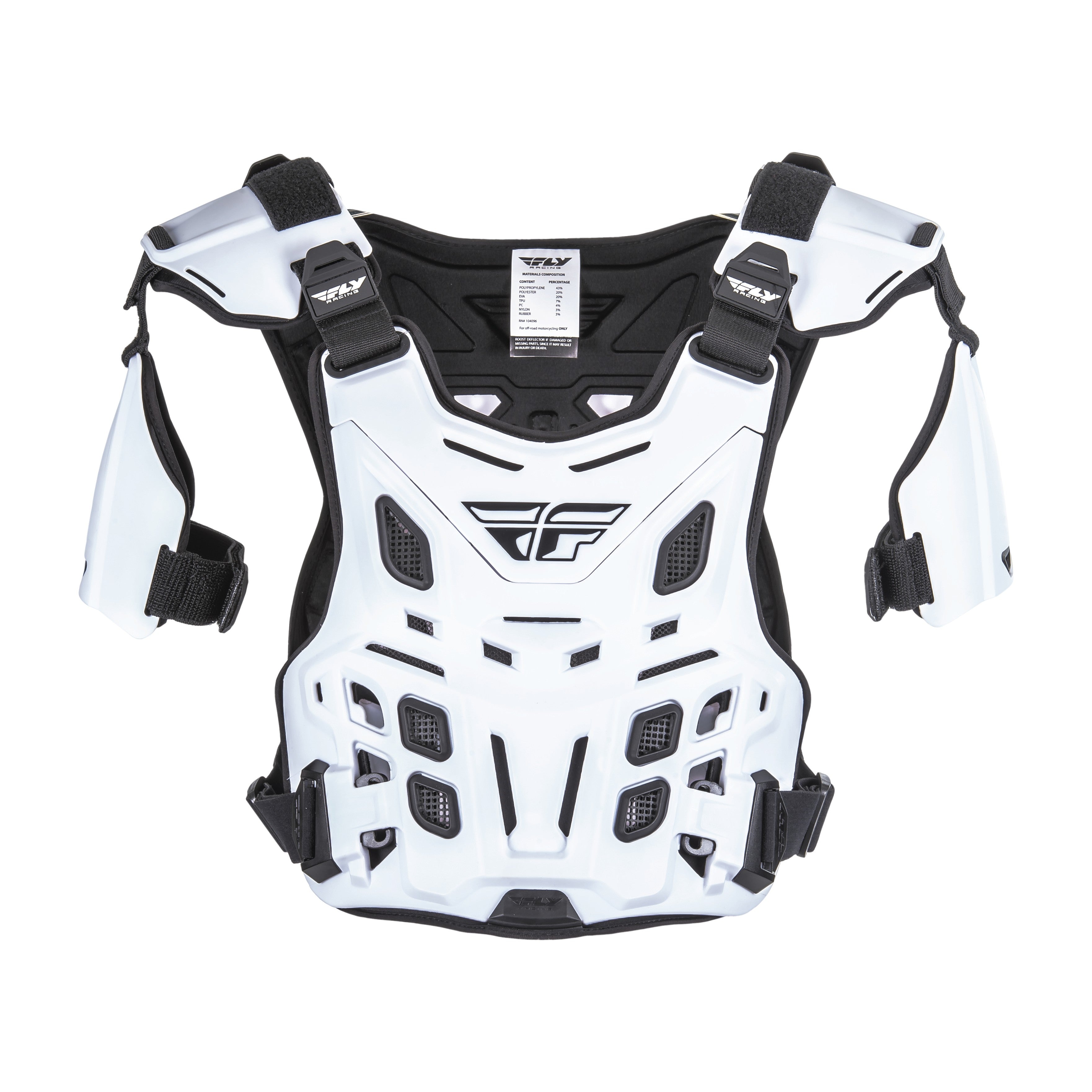 CE REVEL OFFROAD ROOST GUARD WHITE - 36-16054