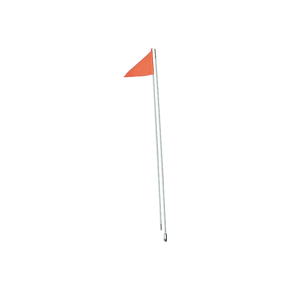 2 PIECE FIBER POLE - SIDE MOUNT SAFETY FLAG - 36-2090