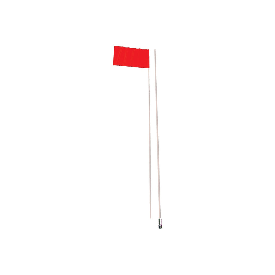 SAFETY FLAG 6FT EA. 2PC- 12"X18" FLAG - 36-20923