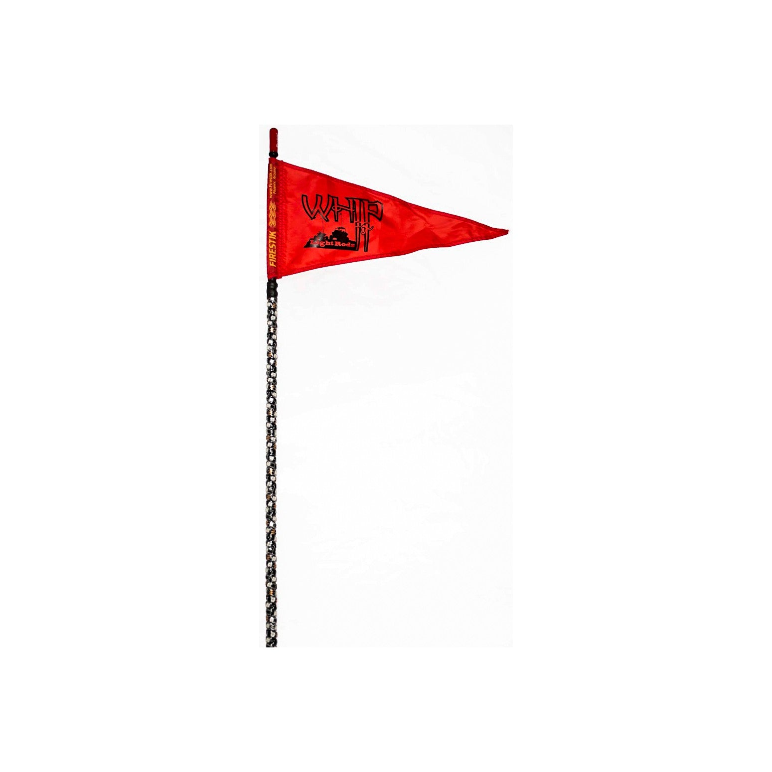 DLX LED WHIP 7' BLK - 36-2155