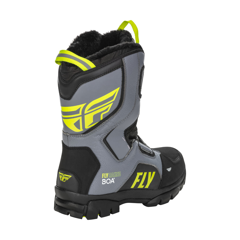 MARKER BOA BOOT BLACK/GREY/HI-VIS SZ 08 - 361-96708-1