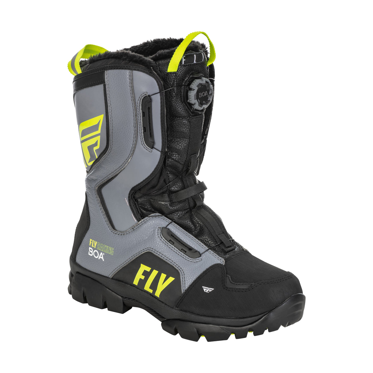 MARKER BOA BOOT BLACK/GREY/HI-VIS SZ 08 - 361-96708
