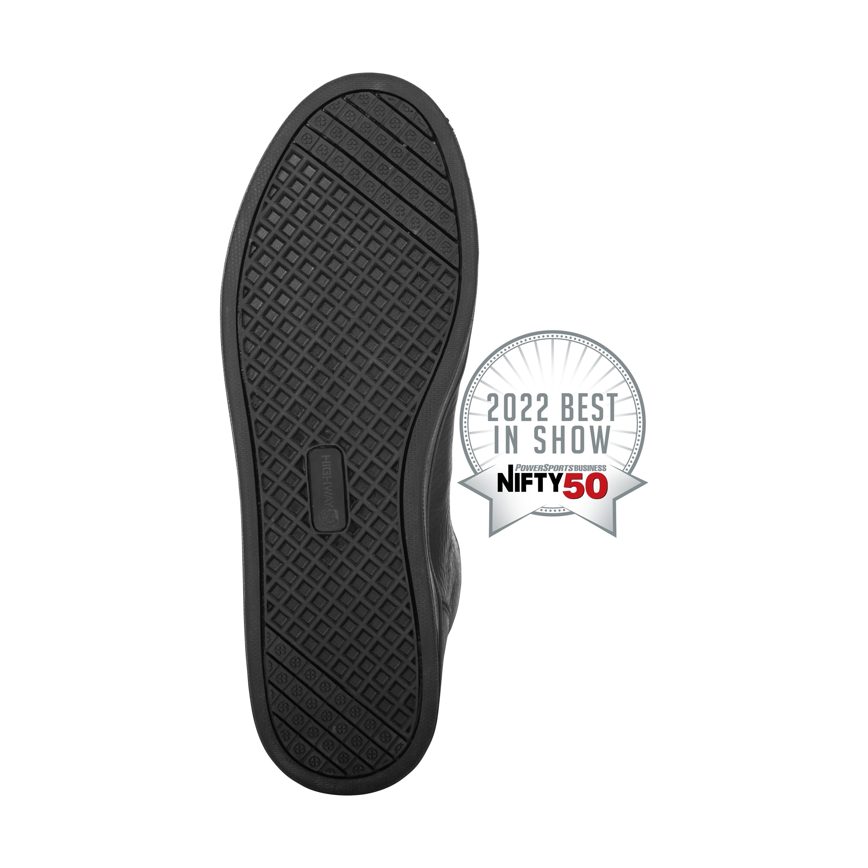 AXLE LEATHER WATERPROOF SHOES BLACK/BLACK SZ 05 - 361-99605-4