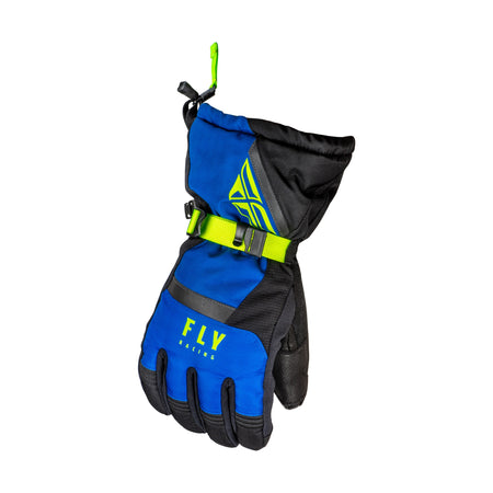 CASCADE GLOVES BLACK/BLUE/HI-VIS XL - 363-3922X