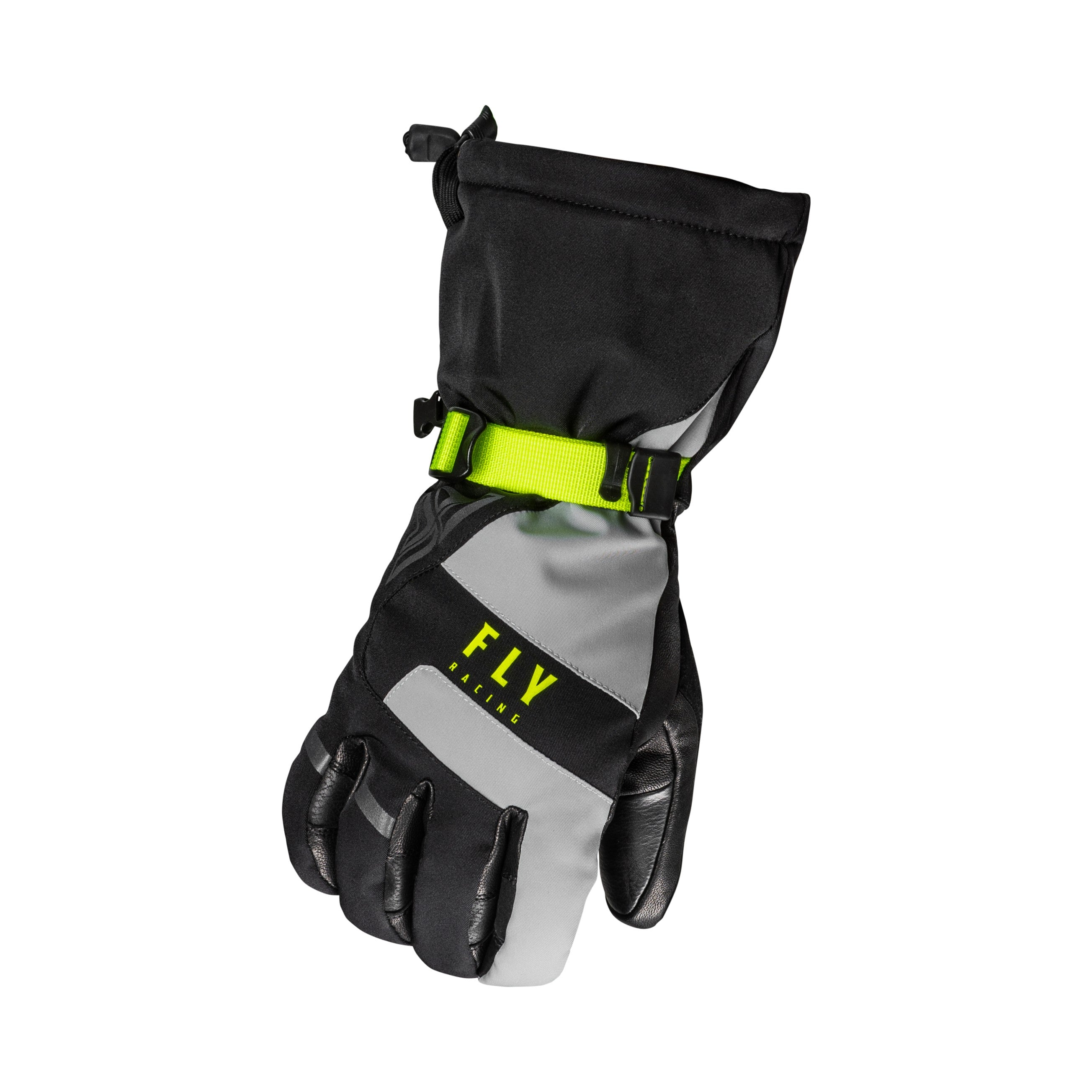 HIGHLAND GLOVES BLACK/GREY/HI-VIS SM - 363-3951S