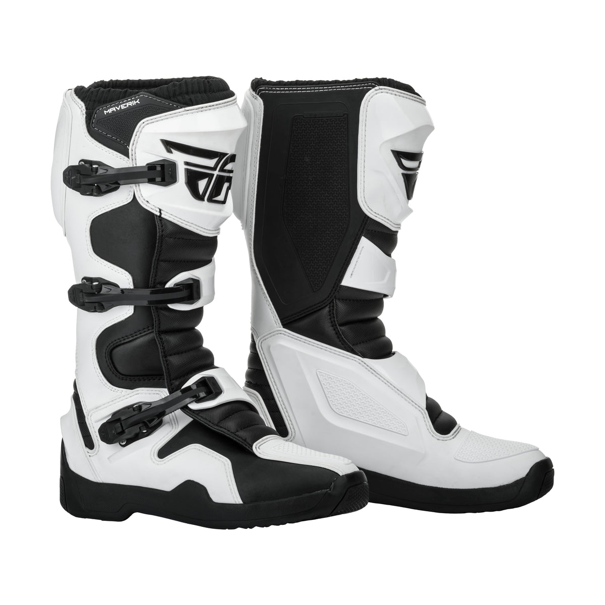 MAVERIK BOOTS WHITE/BLACK SZ 09 - 364-67509