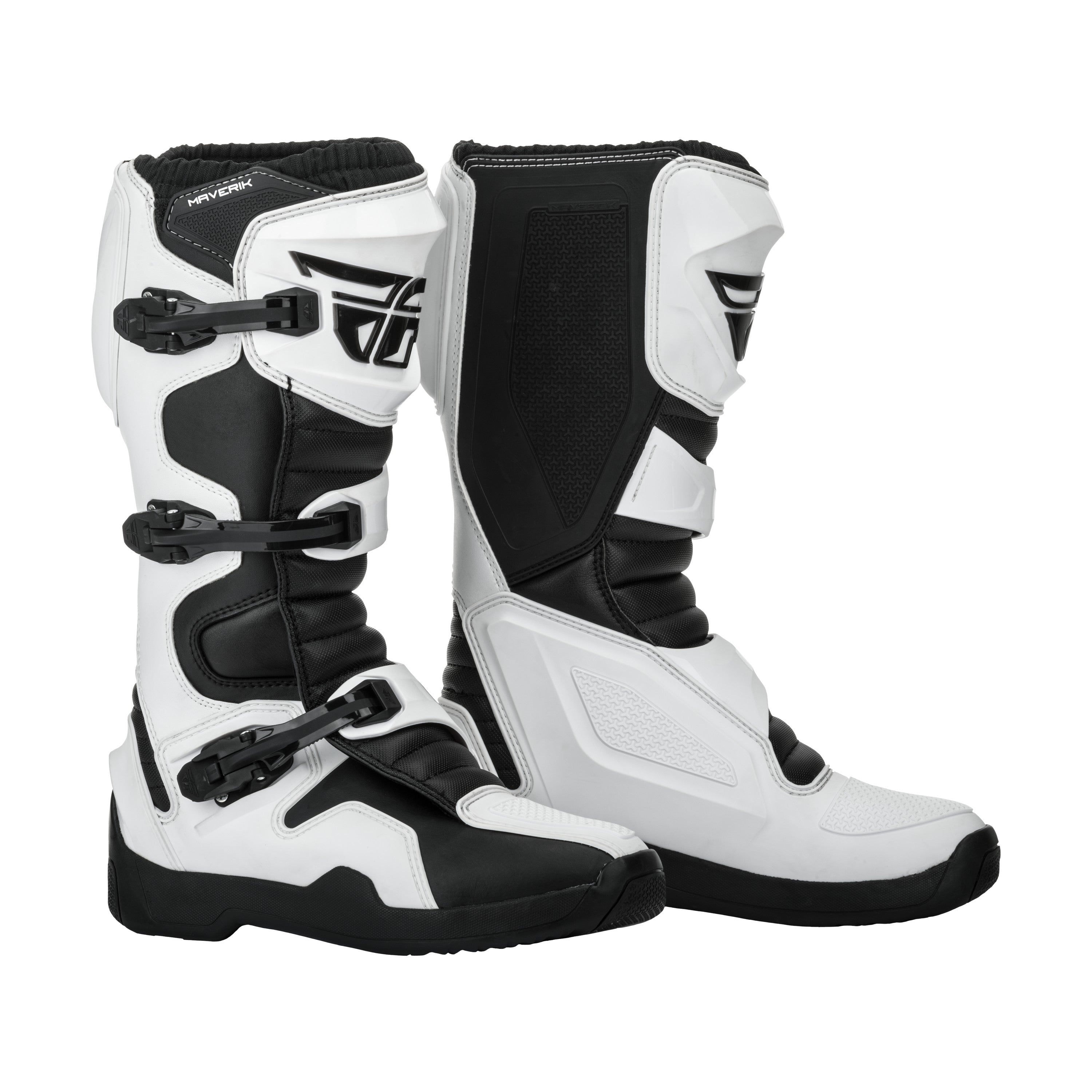 MAVERIK BOOTS WHITE/BLACK SZ 09 - 364-67509