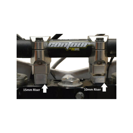 HANDLE BAR RISERS KTM/HUS RECTANGLE - 366-23002-1