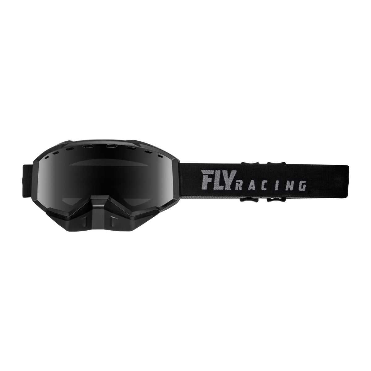 FOCUS SNOW GOGGLE BLACK W/SMOKE LENS - 37-5000