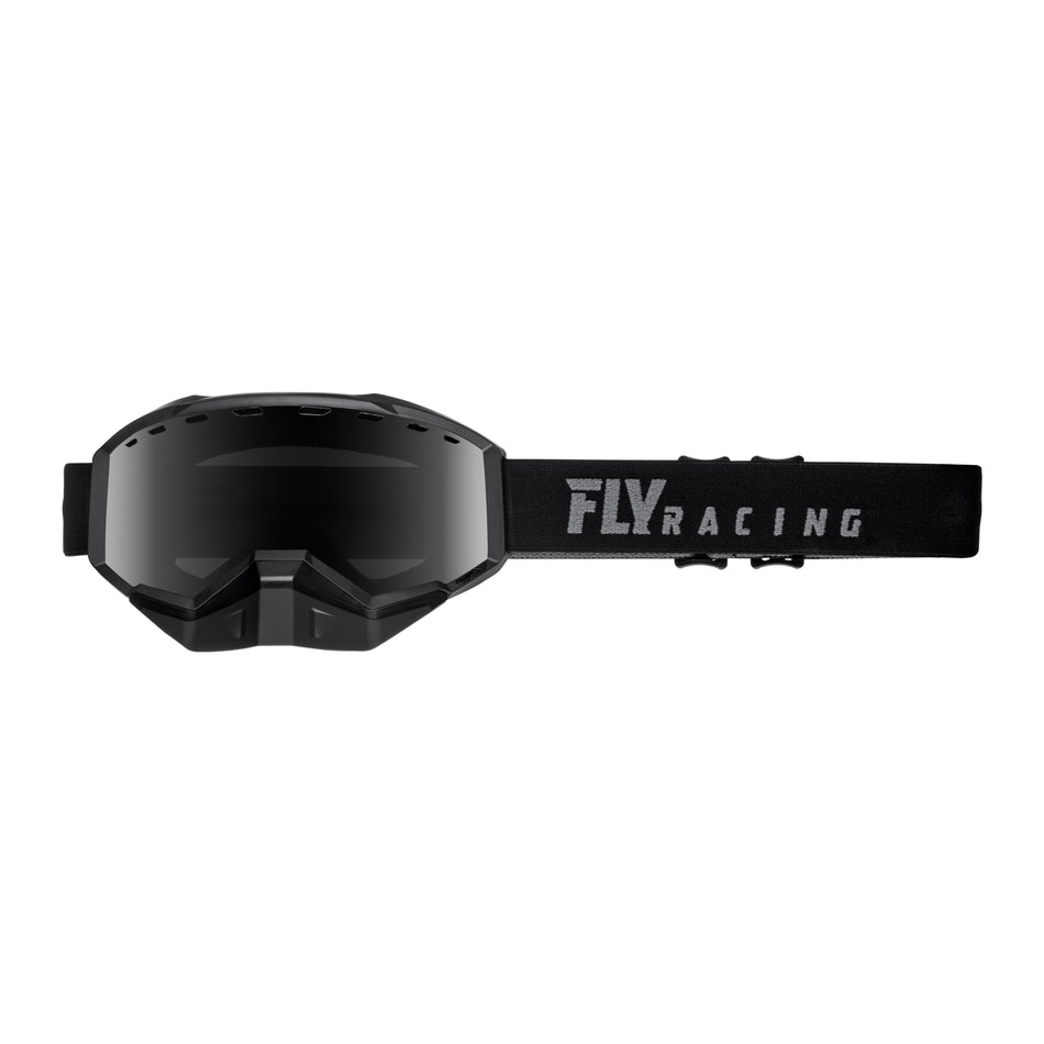 FOCUS SNOW GOGGLE BLACK W/SMOKE LENS - 37-5000