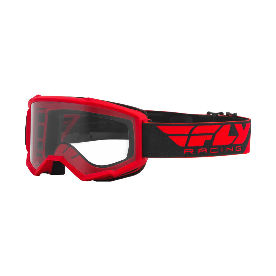FOCUS GOGGLE RED W/CLEAR LENS - 37-5100