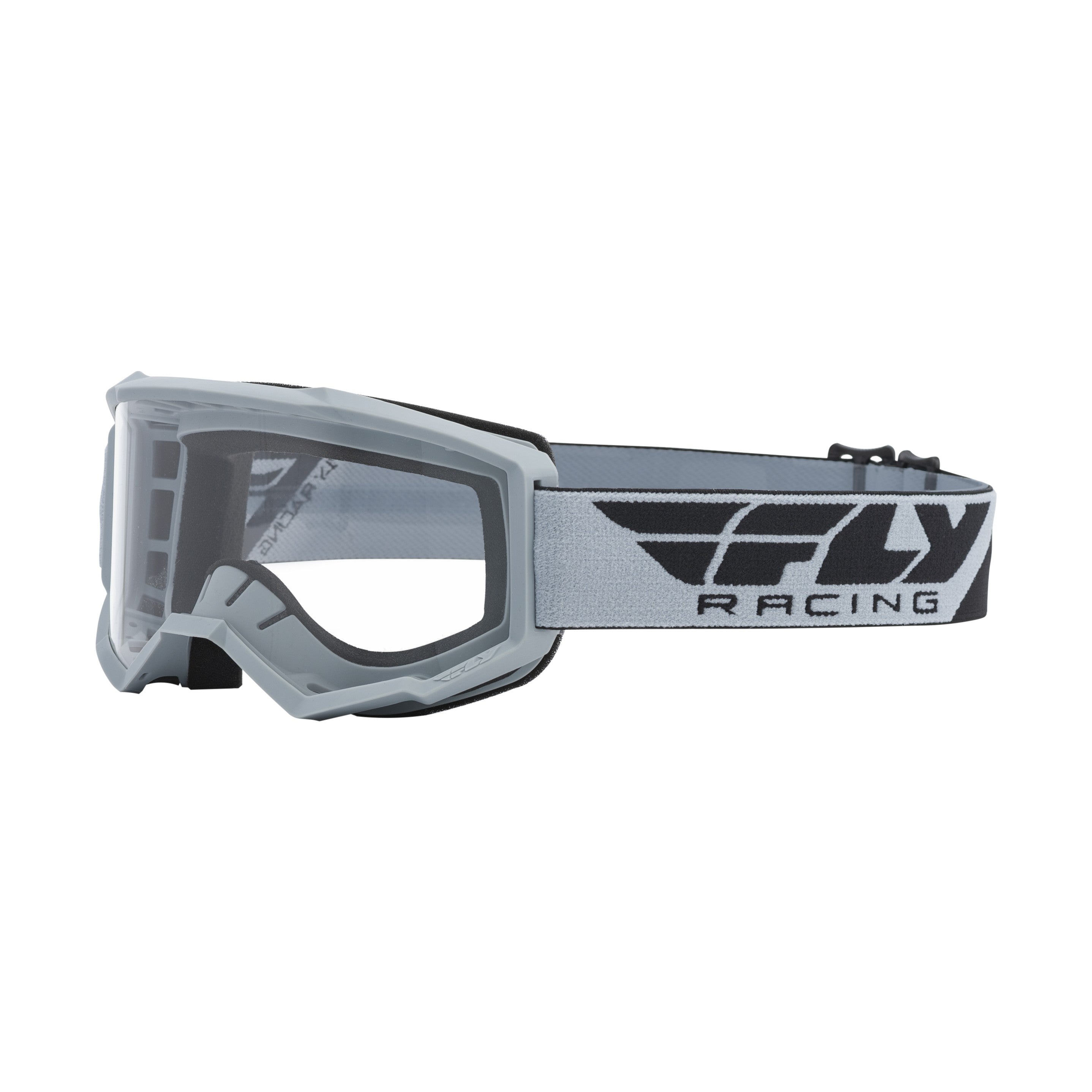 FOCUS GOGGLE GREY W/CLEAR LENS - 37-5105