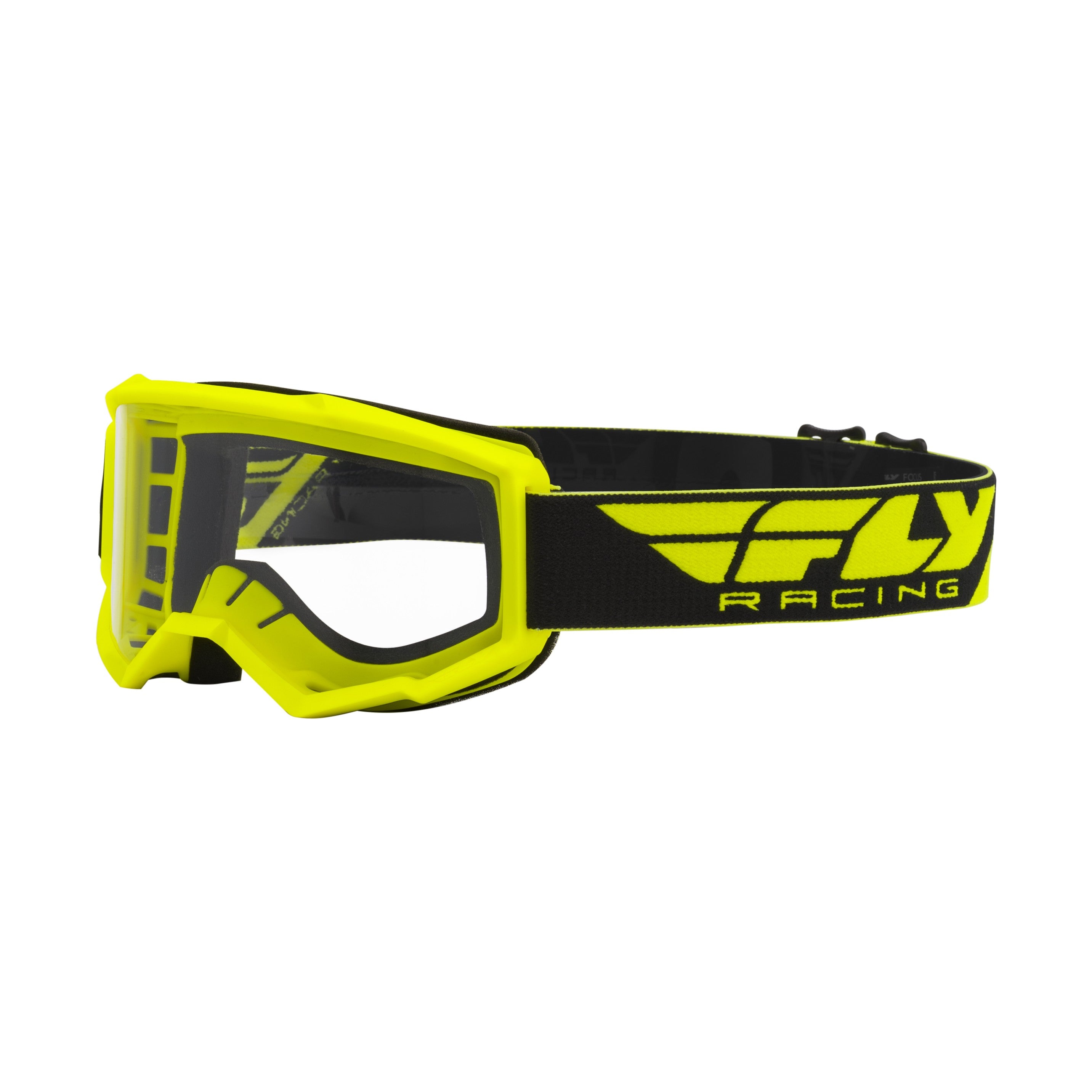 FOCUS GOGGLE HI-VIS YELLOW W/CLEAR LENS - 37-5107