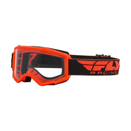 FOCUS GOGGLE ORANGE W/CLEAR LENS - 37-5108