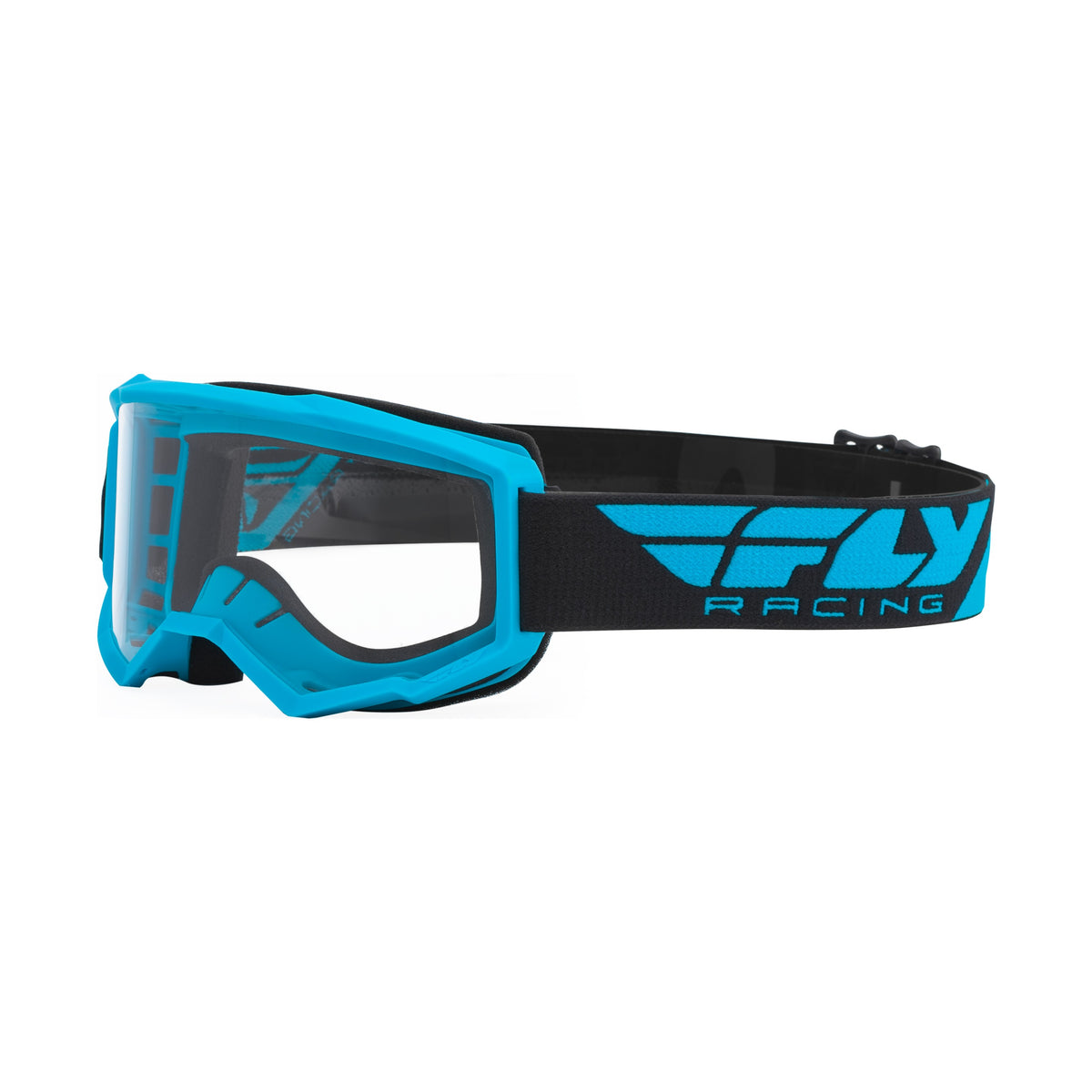 FOCUS GOGGLE ELECTRIC BLUE W/CLEAR LENS - 37-5112