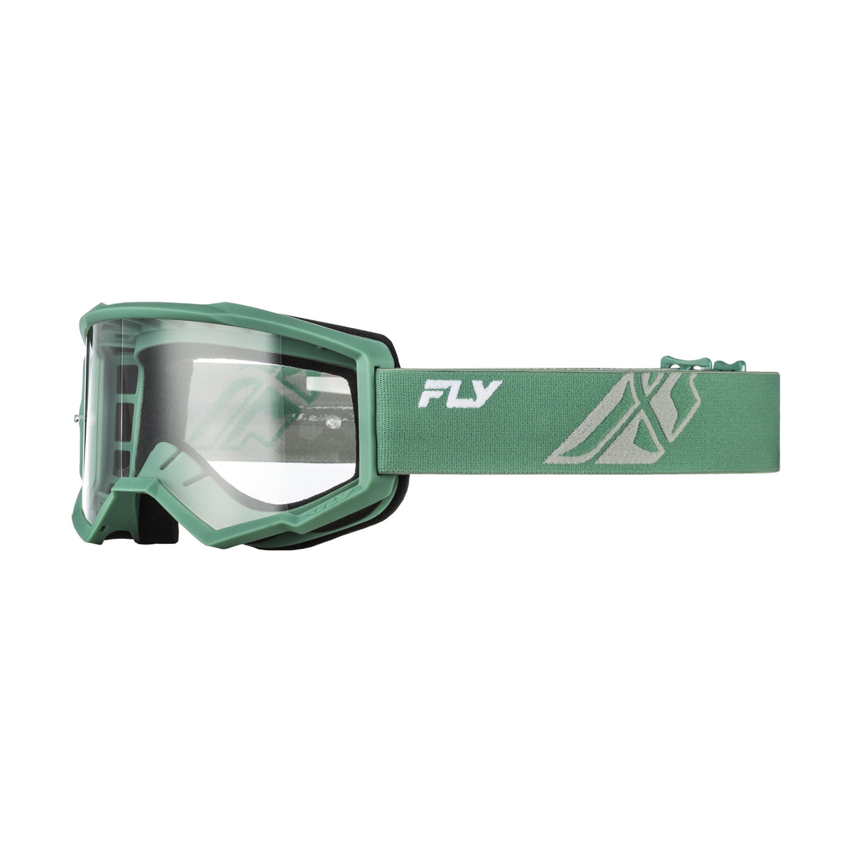 FOCUS GOGGLE OLIVE/GREY W/ CLEAR LENS - 37-51163