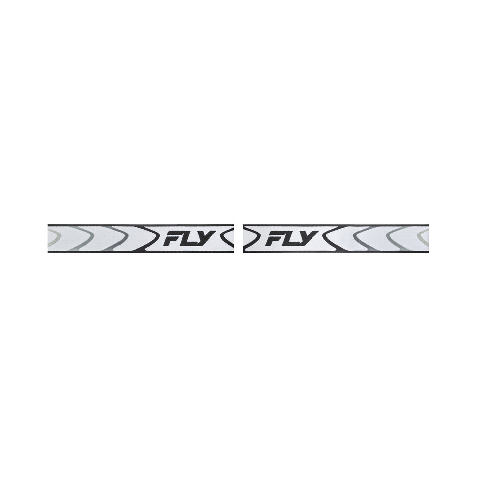 ZONE GOGGLE WHITE/BLACK W/DARK SMOKE HYDROPHOC LENS - 37-51539-1