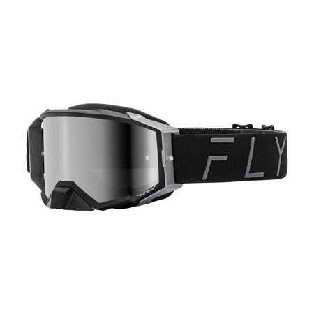 ZONE PRO GOGGLE BLACK/GREY W/ BLACK MIRROR/SMOKE LENS - 37-51908