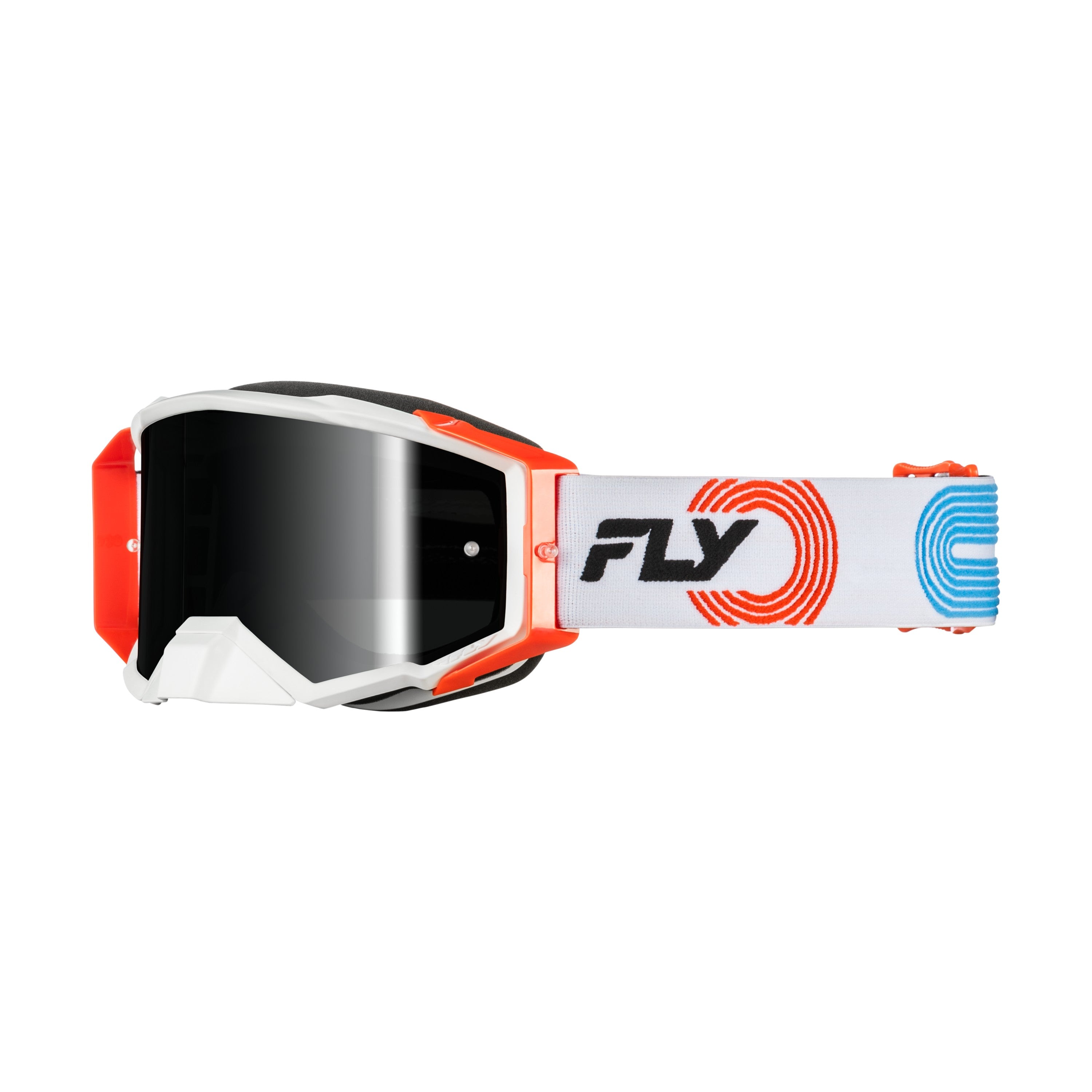 ZONE ELITE GOGGLE GREY/RED/BLU W/ BLACK MIRROR/SMOKE LENS - 37-51914