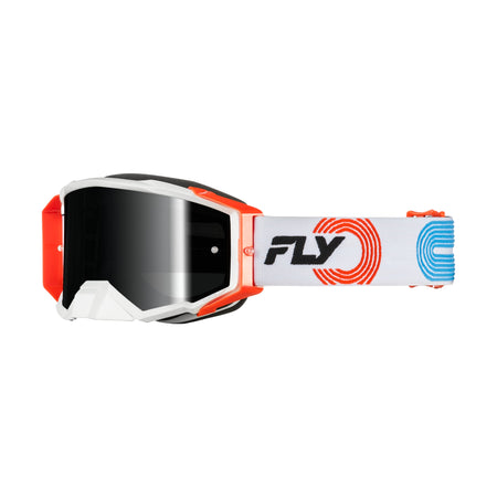 ZONE ELITE GOGGLE GREY/RED/BLU W/ BLACK MIRROR/SMOKE LENS - 37-51914