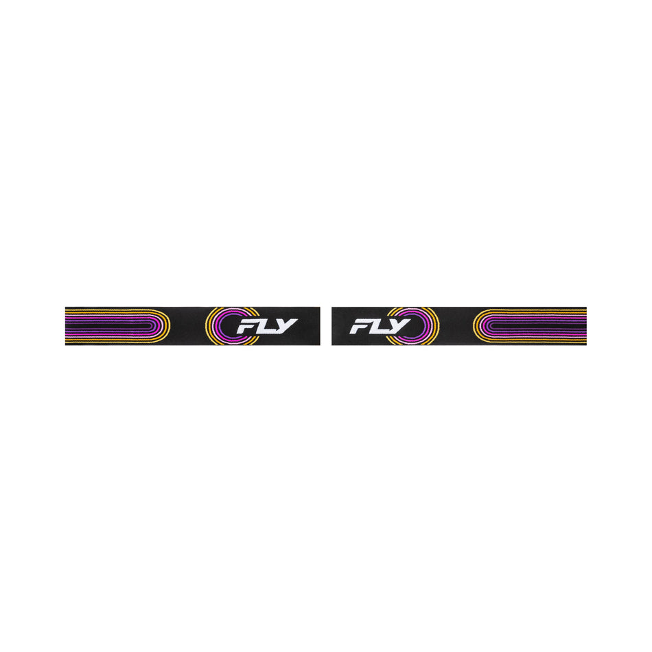 ZONE ELITE GOGGLE BLK/YEL/PUR W/ MAGENTA MIRROR/SMOKE LENS - 37-51915-1